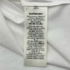 バーバリー BURBERRY チェック切替シャツ 8042716 ホワイト コットン レディース 半袖Ｔシャツ