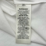 バーバリー BURBERRY チェック切替シャツ 8042716 ホワイト コットン レディース 半袖Ｔシャツ