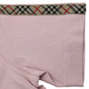 バーバリー BURBERRY ロゴ刺繡Tシャツ 3110352 ピンク コットン レディース 半袖Ｔシャツ