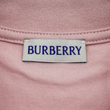 バーバリー BURBERRY ロゴ刺繡Tシャツ 3110352 ピンク コットン レディース 半袖Ｔシャツ