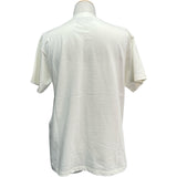グッチ GUCCI スパンコール装飾ロゴTシャツ 776596 ホワイト コットン メンズ 半袖Ｔシャツ