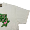 グッチ GUCCI スパンコール装飾ロゴTシャツ 776596 ホワイト コットン メンズ 半袖Ｔシャツ