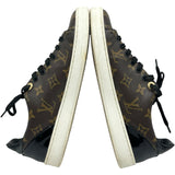 ルイ・ヴィトン LOUIS VUITTON モノグラムローカットスニーカー ブラウン レディース スニーカー
