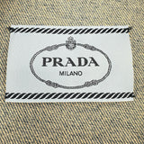 プラダ PRADA トライアングルロゴクロップドデニムジャケット GFB279 ブルー デニム メンズ デニムジャケット
