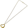 ティファニー TIFFANY＆CO オープンハートネックレス ゴールド 750 ジュエリー