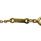 ティファニー TIFFANY＆CO オープンハートネックレス ゴールド 750 ジュエリー