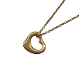 ティファニー TIFFANY＆CO オープンハートネックレス ピンクゴールド 750 ジュエリー