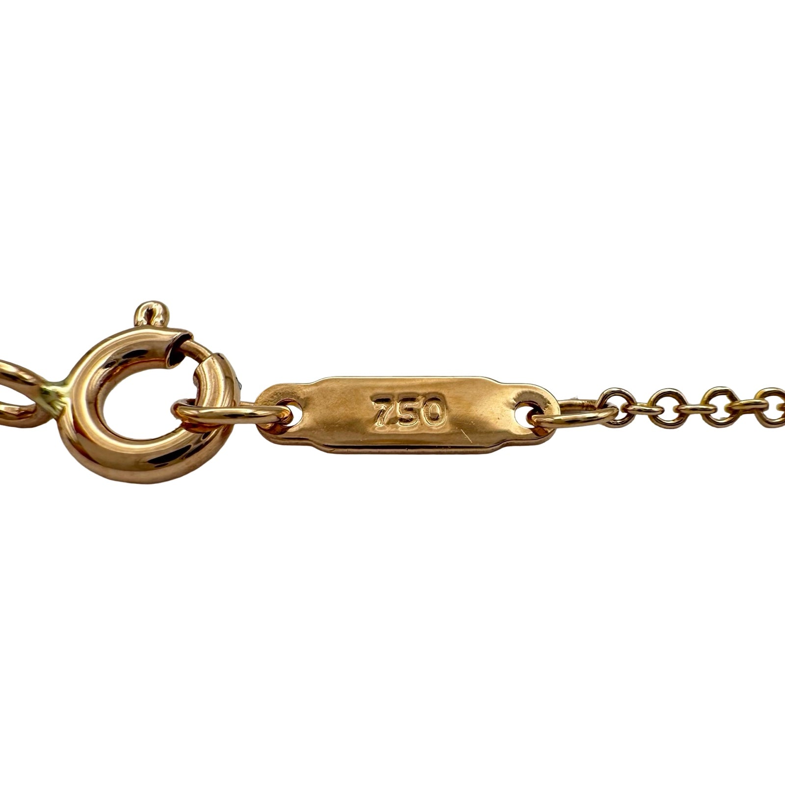 ティファニー TIFFANY＆CO オープンハートネックレス ピンクゴールド