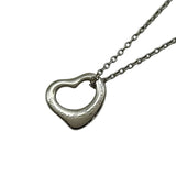 ティファニー TIFFANY＆CO オープンハートネックレス プラチナ Pt950 ダイヤモンド ジュエリー