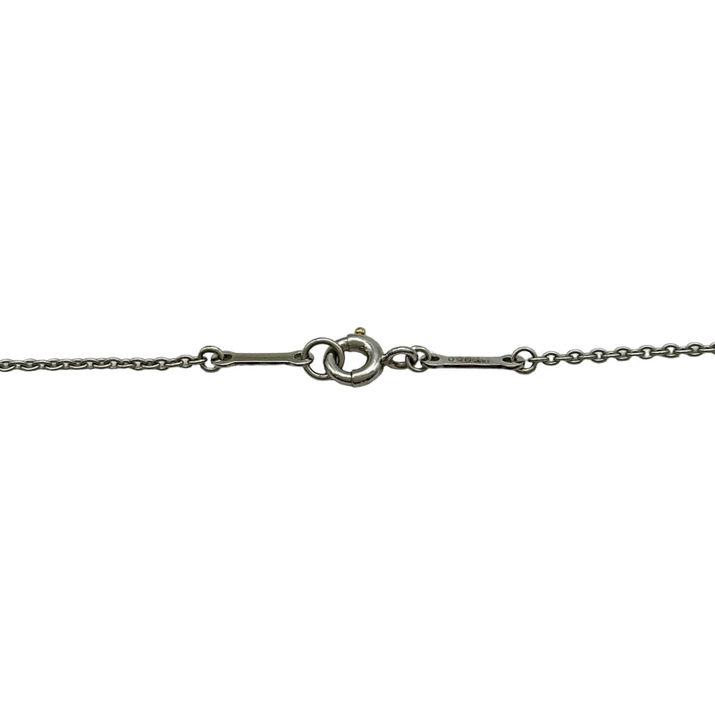 ティファニー TIFFANY＆CO バイザヤードネックレス プラチナ Pt950