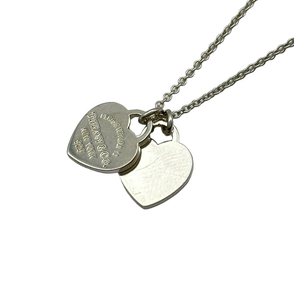 ティファニー TIFFANY＆CO リターントゥダブルハートタグネックレス