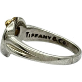ティファニー TIFFANY＆CO ハートリボンリング ゴールド/シルバー 750/925 ジュエリー