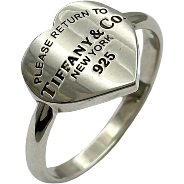 ティファニー　リターントゥ　オーバル　リング　約7号　シルバー　925 ティファニー TIFFANY＆CO リターントゥリング シルバー 925