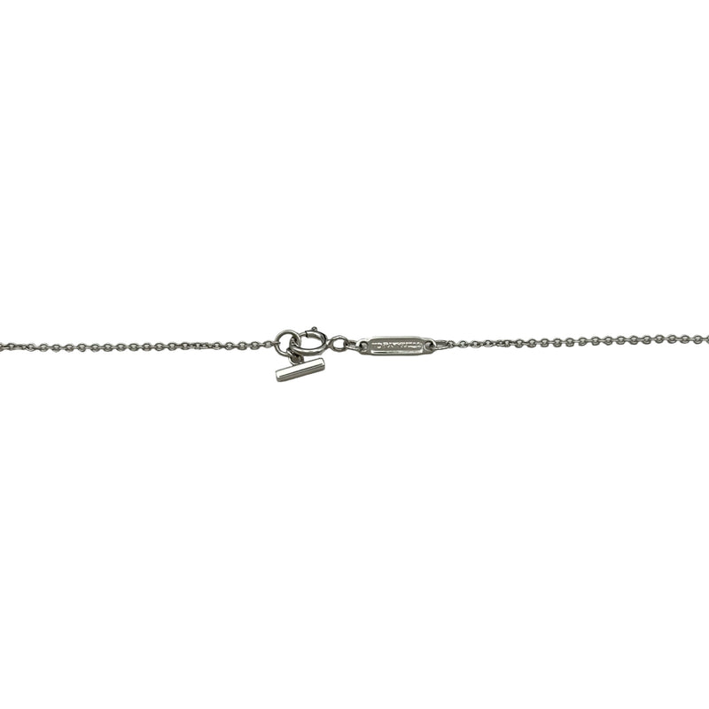 ティファニー TIFFANY＆CO Tスマイルネックレスラージ ホワイト