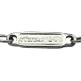 ティファニー TIFFANY＆CO Ｔスマイルネックレスラージ ホワイトゴールド AU750 サファイア ジュエリー