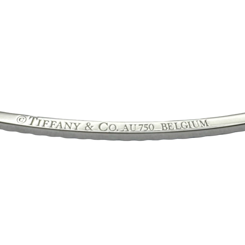 ティファニー TIFFANY＆CO Tスマイルネックレスラージ ホワイト