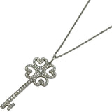 ティファニー TIFFANY＆CO クアトロハートキーネックレス プラチナ PT950 ダイヤモンド ジュエリー