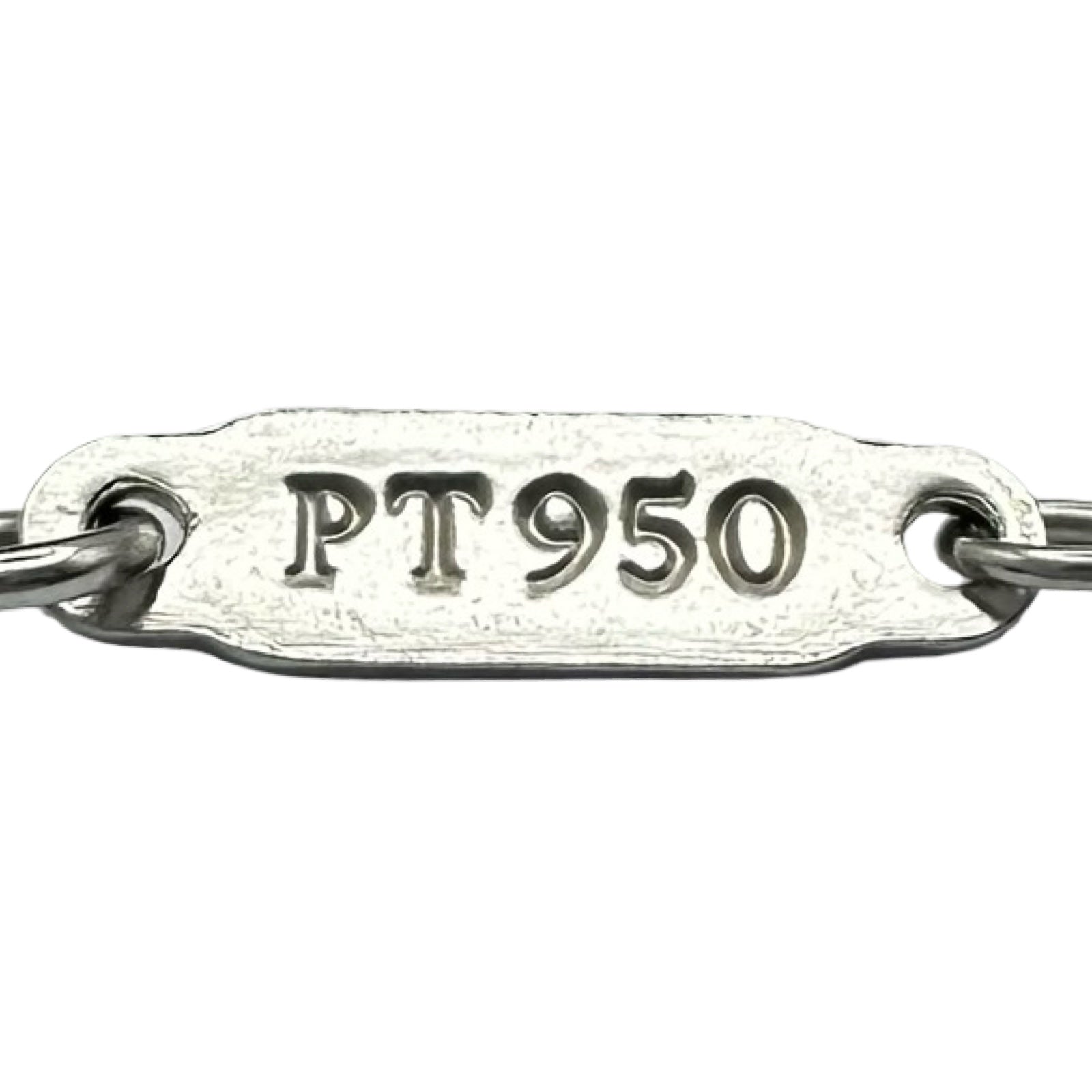 Tiffany & Co. ネックレス　チェーン　46cm プラチナ950 ティファニー TIFFANY＆CO クアトロハートキーネックレス プラチナ