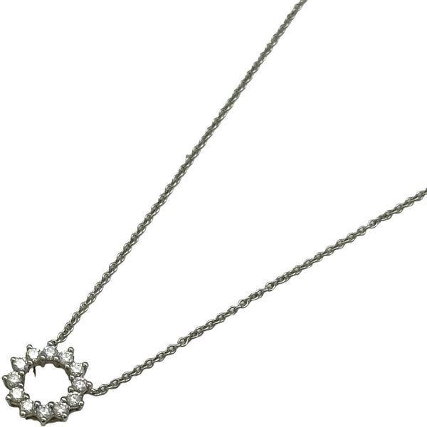 ティファニー TIFFANY＆CO オープンサークルミニネックレス プラチナ