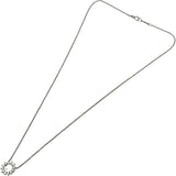 ティファニー TIFFANY＆CO オープンサークルミニネックレス プラチナ Pt950 ダイヤモンド ジュエリー