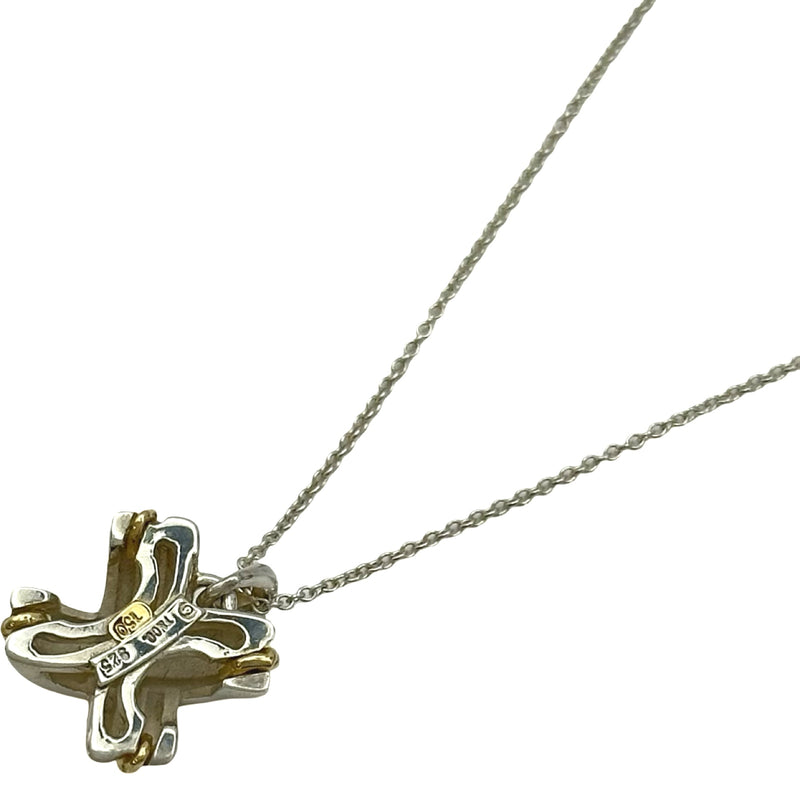 ティファニー TIFFANY＆CO シグネチャーネックレス ゴールド/シルバー