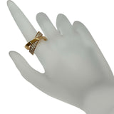 ティファニー TIFFANY＆CO アトラスXリング ピンクゴールド Au750 ダイヤモンド ジュエリー