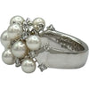 ミキモト MIKIMOTO リング ゴールド K18 パール ダイヤモンド ジュエリー