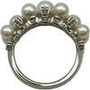 ミキモト MIKIMOTO リング ゴールド K18 パール ダイヤモンド ジュエリー