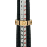 カルティエ Cartier ラブリング ハーフダイヤ ピンクゴールド 750 3Pダイヤモンド ジュエリー