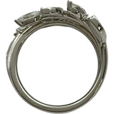 ティファニー TIFFANY＆CO ビクトリアヴァインヴァイパスリング プラチナ Pt950 ダイヤモンド ジュエリー