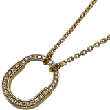 ティファニー TIFFANY＆CO ロックダイヤネックレス ピンクゴールド Au750 ダイヤモンド ジュエリー