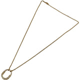 ティファニー TIFFANY＆CO ロックダイヤネックレス ピンクゴールド Au750 ダイヤモンド ジュエリー