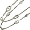エルメス HERMES ファランドールネックレス シルバー Ag925 ジュエリー