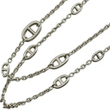エルメス HERMES ファランドールネックレス シルバー Ag925 ジュエリー