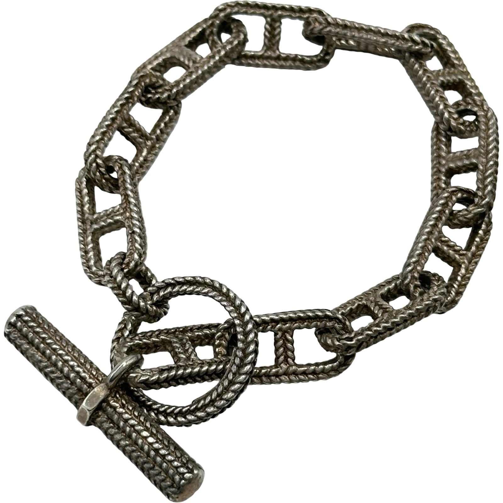 ティファニー TIFFANY＆CO テクスチャードアンカーチェーントグル
