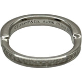ティファニー TIFFANY＆CO ロックリング ホワイトゴールド Au750 ダイヤモンド ジュエリー