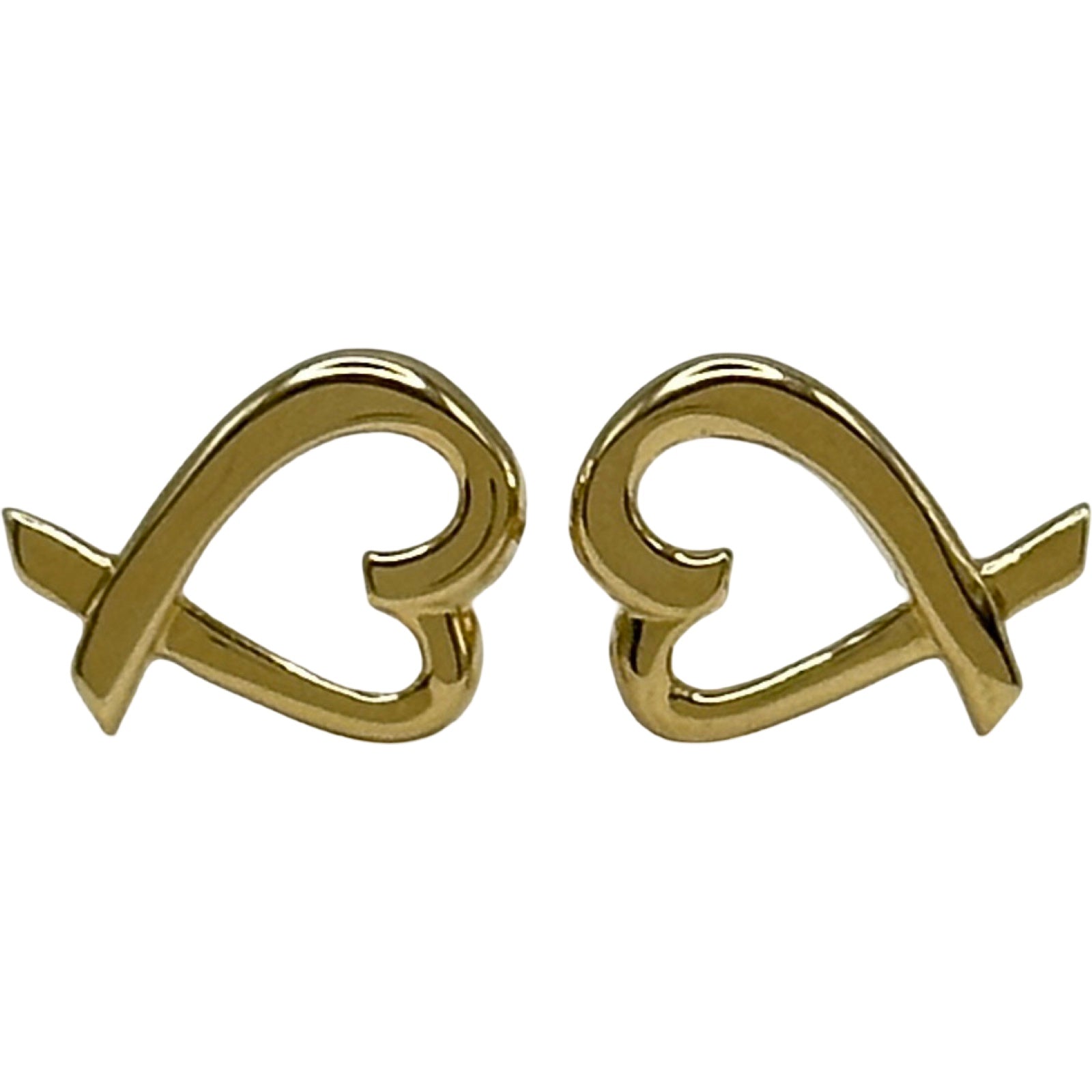 ティファニー TIFFANY＆CO ラビングハートピアス ゴールド 750