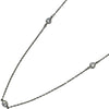 ティファニー TIFFANY＆CO バイザヤードネックレス プラチナ Pt950 ダイヤモンド ジュエリー