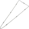 ティファニー TIFFANY＆CO バイザヤードネックレス プラチナ Pt950 ダイヤモンド ジュエリー