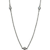 ティファニー TIFFANY＆CO バイザヤードネックレス プラチナ Pt950 ダイヤモンド ジュエリー
