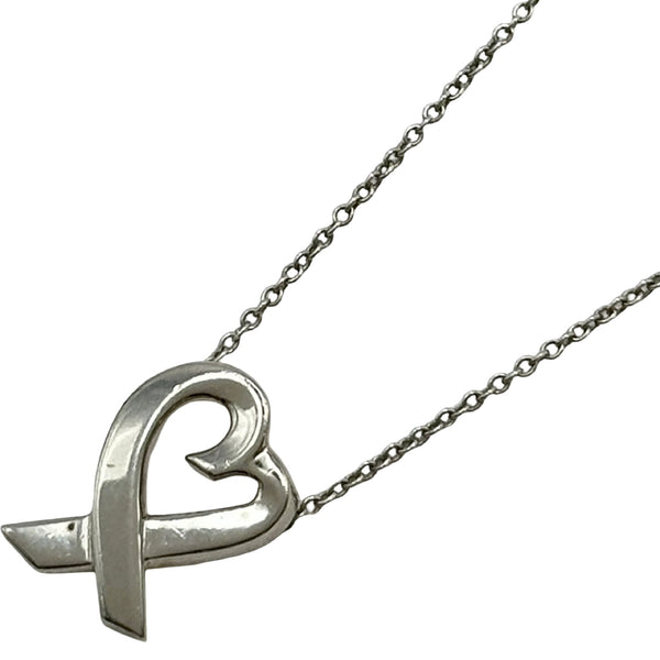 ティファニー TIFFANY＆CO ラビングハートネックレス シルバー 925