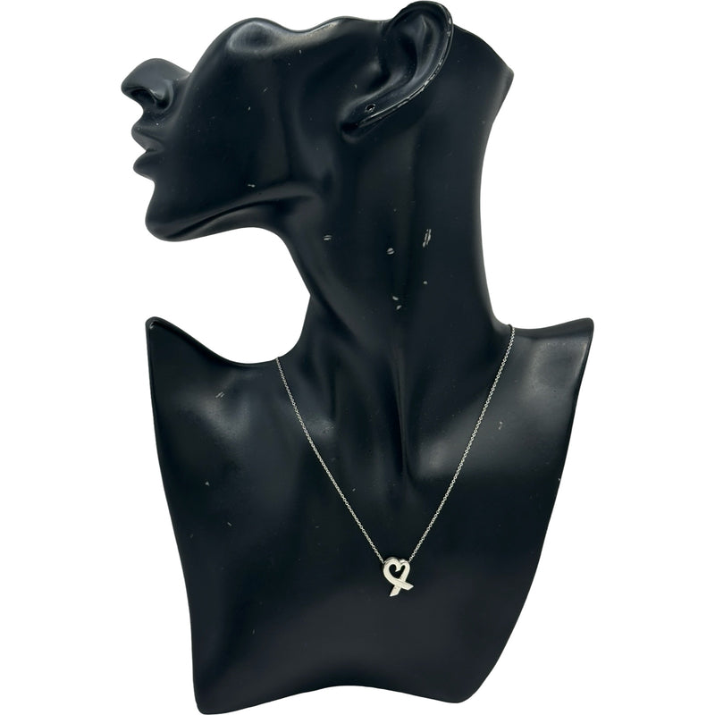 ティファニー TIFFANY&Co. ラビングハート ネックレス シルバー925