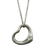 ティファニー TIFFANY＆CO オープンハートネックレス シルバー 925 ジュエリー