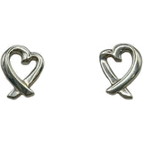 ティファニー TIFFANY＆CO ラビングハートピアス シルバー 925 ジュエリー