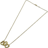 ティファニー TIFFANY＆CO トリプルハートネックレス ゴールド 750 ジュエリー