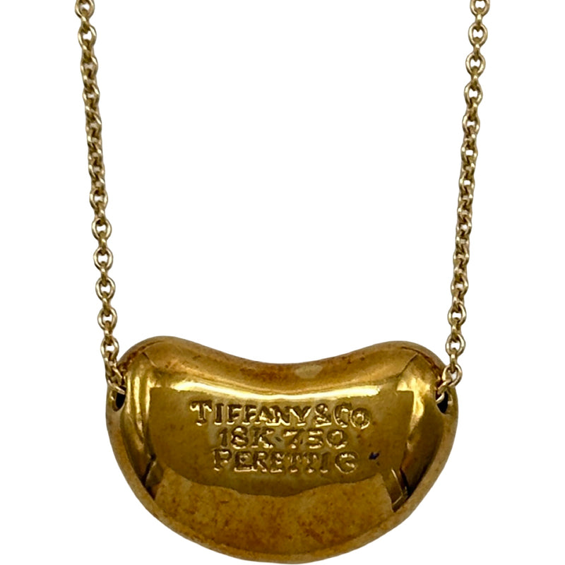 ティファニー TIFFANY＆CO ビーンズネックレス ゴールド 750