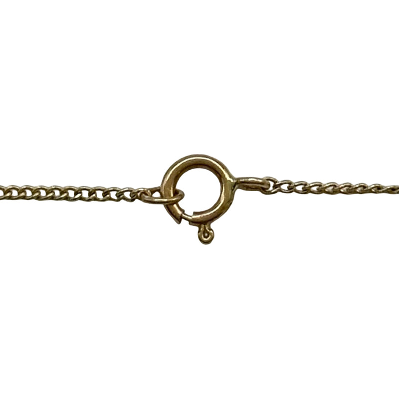 ティファニー ネックレス ハート チェーン クロス 925 K14 ティファニー TIFFANY＆CO チェーンクロスハートネックレス ゴールド