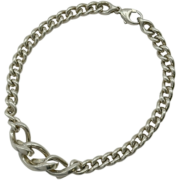 ティファニー TIFFANY＆CO フォージリンクブレスレット シルバー Ag925
