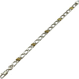 ティファニー TIFFANY＆CO フィガロチェーンブレスレット シルバー/ゴールド 925/K18 ジュエリー
