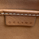 セリーヌ CELINE マカダムミニポシェット ネイビー/ブラウン キャンバス/レザー レディース ショルダーバッグ